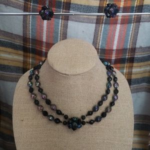 Vintage west germany aurora borealis costume set